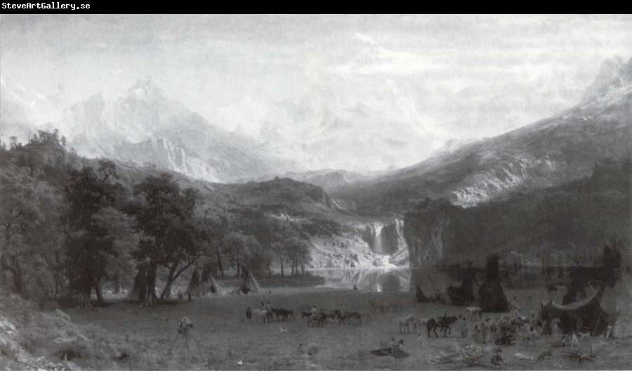 Albert Bierstadt Die Rocke Mountains